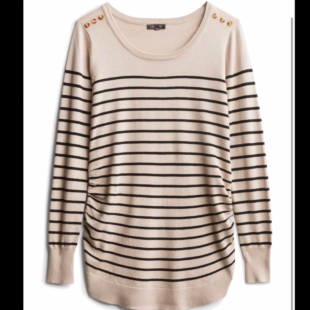 Striped Maternity Sweater